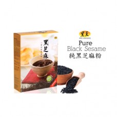 Black Sesame No Sugar Added (400gm)<br/>黑王黑芝麻即冲即溶食品 (400gm)