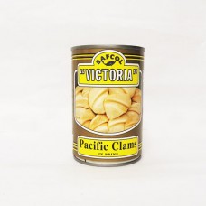 "VICTORIA" Pacific Clams Size 0 (425g)<br/>维多利亜 - 清汤鲍贝 尺寸0 (425G)